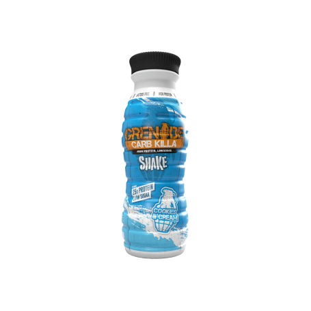 Carb Killa Protein Shake, Shake Proteic Rtd Cu Aroma De Biscuiti Si Frisca, 330ml - Grenade