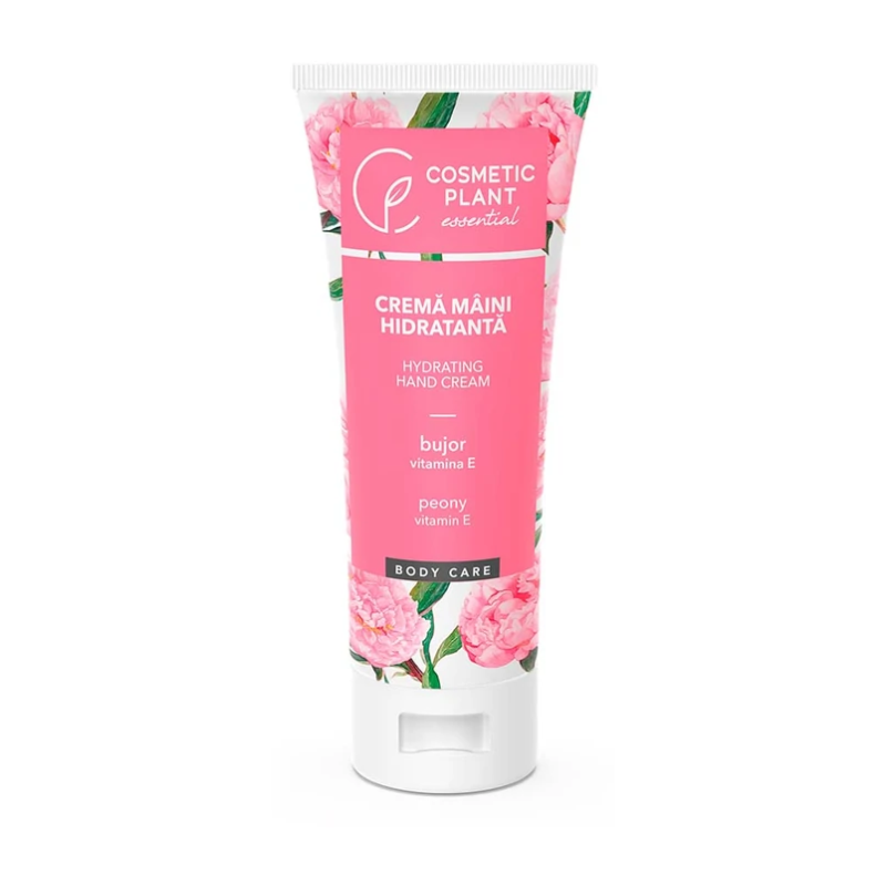 Crema maini hidratanta cu extract de bujor si vitamina E, 100ml -