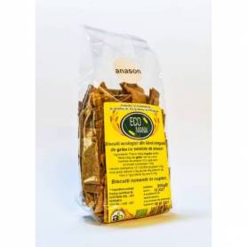 Biscuiti integrali cu anason, eco-bio, 200g - Ecomania