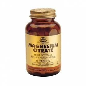 Magnesium Citrate - citrat de magneziu - 200mg 60 tabs - SOLGAR