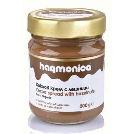 Crema de cacao cu alune, 250g - Harmonica