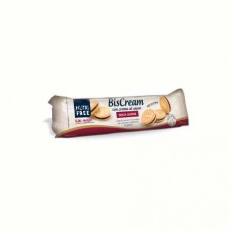 Biscream biscuiti cu crema de cacao, 125g - Nutrifree