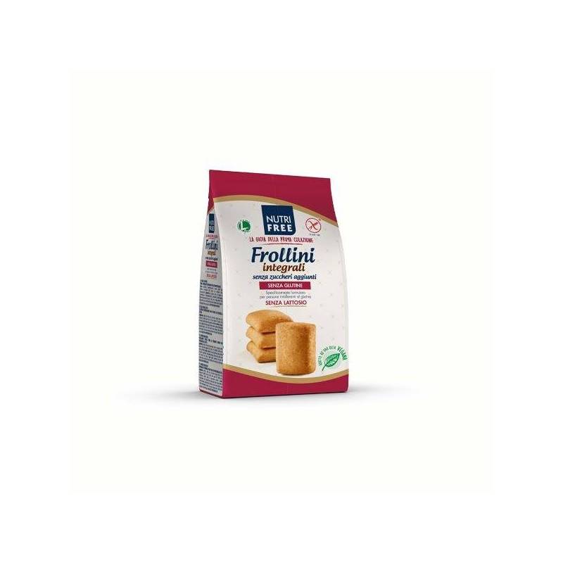 Frollini integrali biscuiti fara zahar adaugat, 250g - Nutrifree