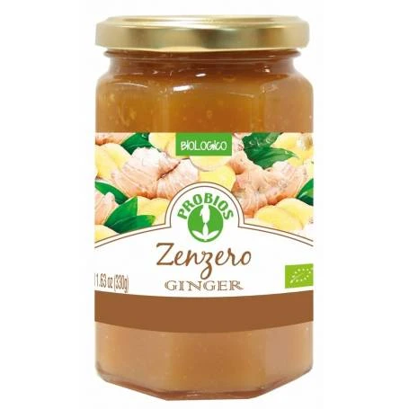 DULCEATA DE GHIMBIR, fara zahar, eco-bio, 330g, Probios