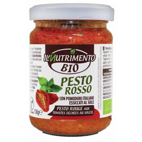 PESTO ROSU CU ROSII USCATE, eco-bio, 130g, Probios