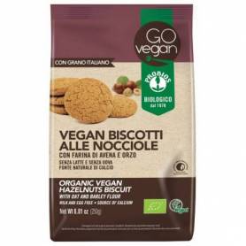 BISCUITI VEGANI CU ALUNE, OVAZ SI FAINA DE ORZ, eco-bio, 250g, Probios