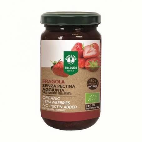 DULCEATA DE CAPSUNI, FARA ADAOS DE ZAHAR, eco-bio, 215g, PRobios