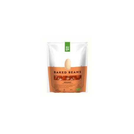 Fasole boabe in sos tomat, eco-bio, 400g - Auga