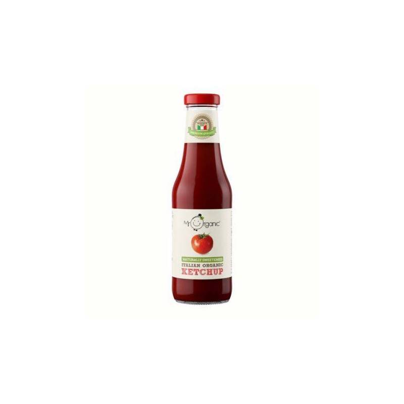 Ketchup fara zahar, eco-bio, 480g - Mr Organic