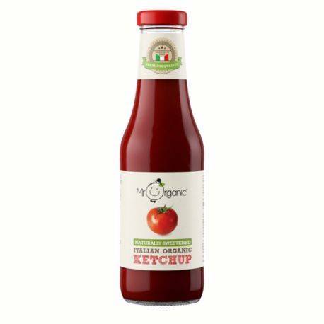 Ketchup fara zahar, eco-bio, 480g - mr organic