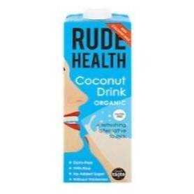 Lapte vegetal organic din cocos, 1L - Rude Health