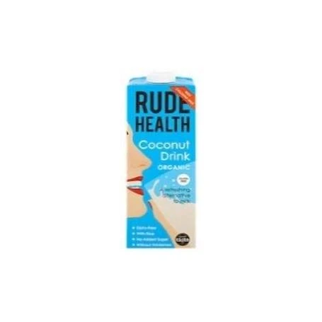 Lapte vegetal organic din cocos, 1L - Rude Health