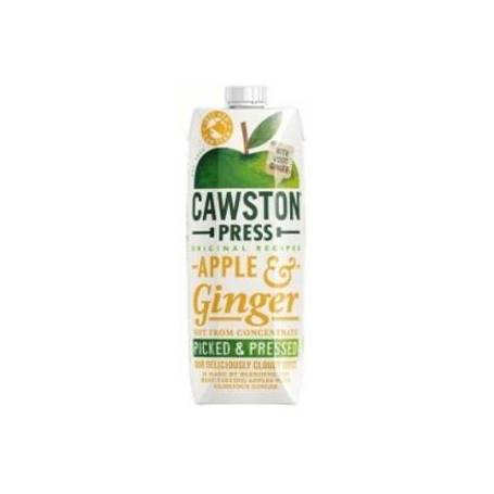 Suc natural din mere si ghimbir 1l - Cawston Press