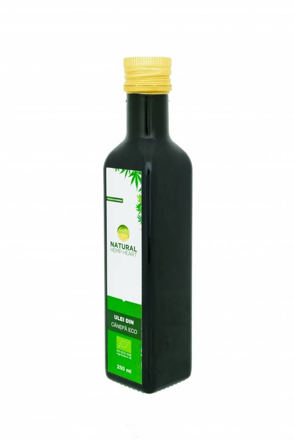 Ulei canepa presat, 250ml - hemp hearth