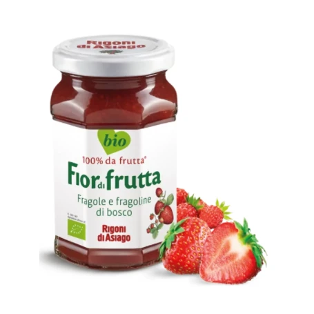 Dulceata de capsuni, fara zahar, eco-bio, 250g - Rigoni di Asiago