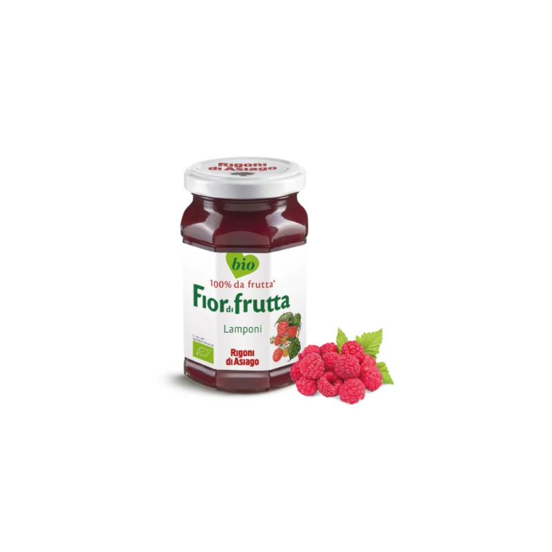 Dulceata de zmeura, fara zahar, eco-bio, 250g - Rigoni di Asiago