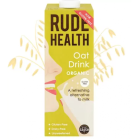 Lapte vegetal organic din ovaz, 1L - Rude Health