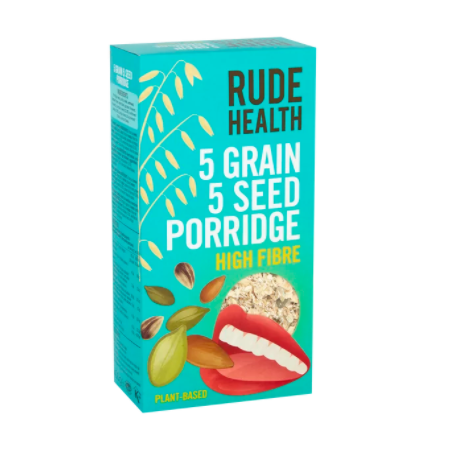 Porridge 5 cereale 5 seminte, eco-bio, 400g - Rude Health