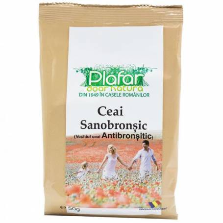 Ceai Sanobronsic, 50g - Plafar
