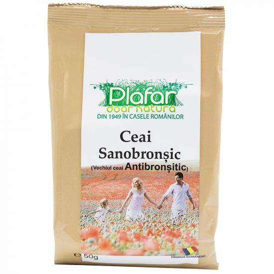 Ceai sanobronsic, 50g - plafar