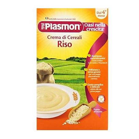 Cereale crema de orez, +4 luni, 230g - Plasmon