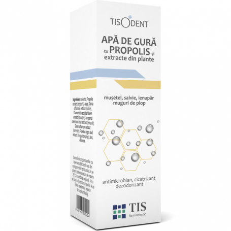 Apa De Gura Cu Propolis, 20ml - Tis Farmaceutic