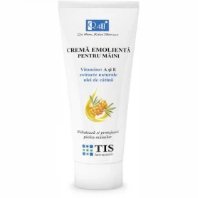 Crema emolienta pentru maini cu Vitamina A si E Q4U, 100ml - Tis Farmaceutic