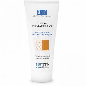 Lapte demachiant cu miere si propolis Q4U, 100ml - Tis Farmaceutic