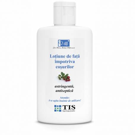 Lotiune de fata impotriva cosurilor Q4U, 60ml - Tis Farmaceutic