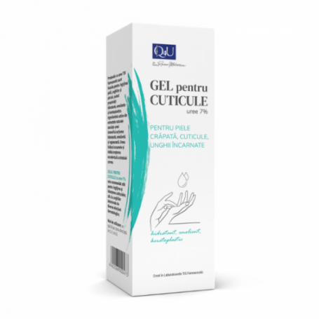 Gel pentru cuticule cu uree 7% Q4U, 20ml - Tis Farmaceutic