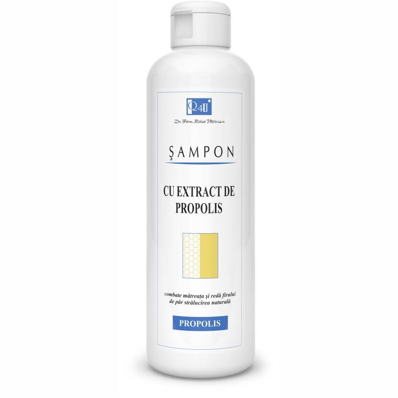 Sampon cu extract de propolis q4u, 250ml - tis farmaceutic