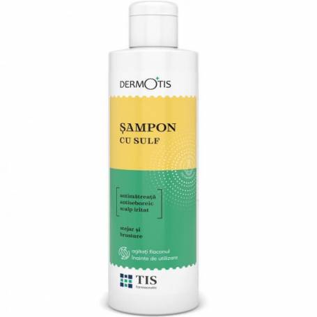 Sampon cu sulf Dermotis, 100ml - Tis Farmaceutic