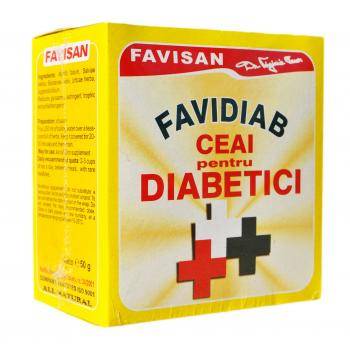 Favidiab ceai pentru diabetici, 50g - favisan