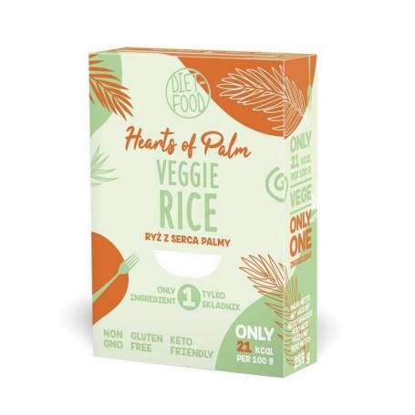 Paste orez din inima de palmier - vacuum, 255g - Diet-Food
