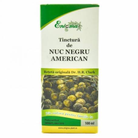 Tinctura de nuc negru american, 100ml - Enigma