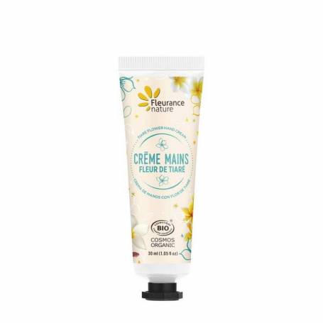 Crema de maini cu flori de tiara, 30ml - Fleurance Nature