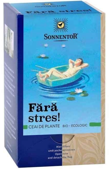 Ceai fara stres, eco-bio, 18dz - sonnentor