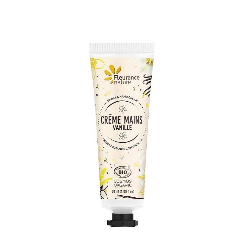 Crema de maini cu flori de vanilie, 30ml - Fleurance Nature