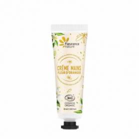 Crema de maini cu flori de portocal, 30ml - Fleurance Nature