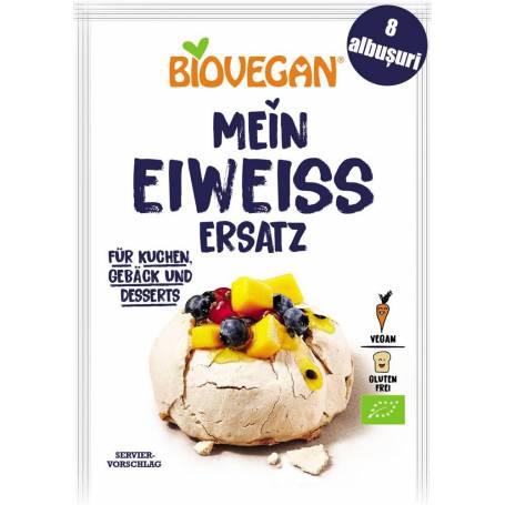 Alternativa vegana la albus de ou, eco-bio, 40g - Biovegan