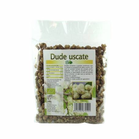 Dude albe uscate, deshidratate, eco-bio, 200g - Deco Italia