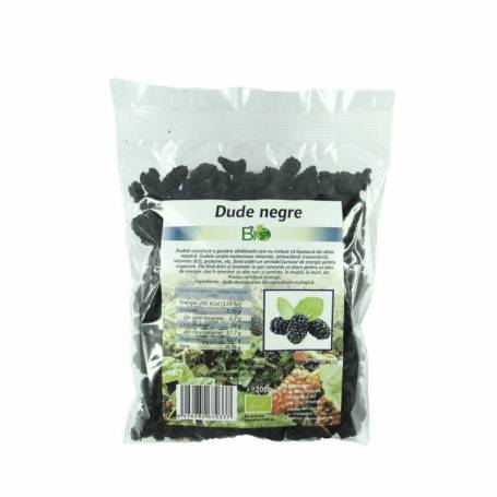 Dude negre uscate, deshidratate, eco-bio, 200g - Deco Italia