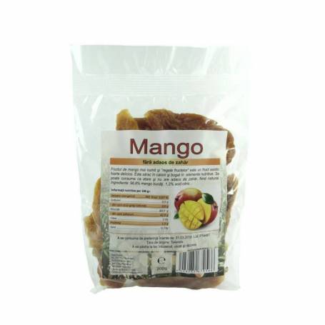 Mango natural, bucati, 200g - Deco Italia