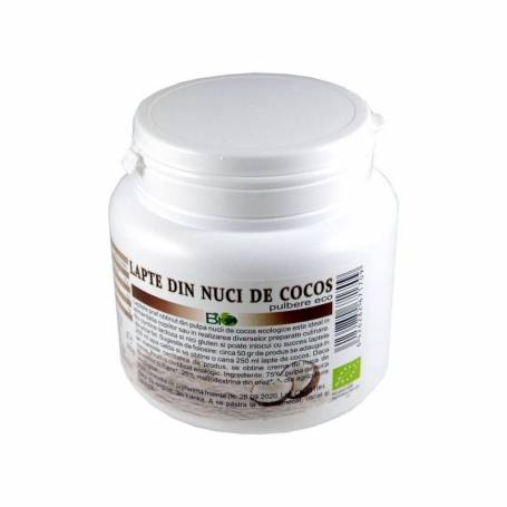 Lapte praf de cocos, eco-bio, 200g - Deco Italia