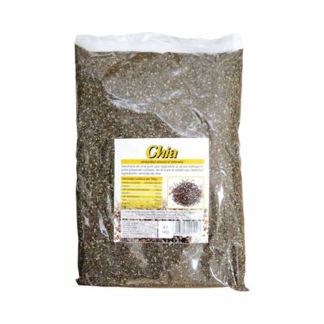 Seminte de chia crude, eco-bio, 1kg - Deco Italia