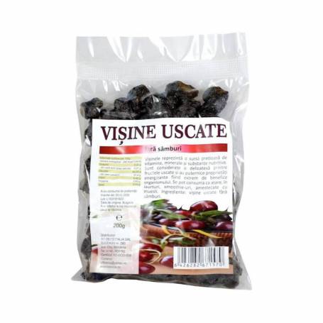 Visine uscate, fara samburi, eco-bio, 200g - Deco Italia