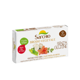 Supa de legume cuburi, fara gluten, 60g - Sarchio
