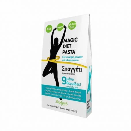 Paste spaghete din konjac dietetice fara gluten, 275g - Bio