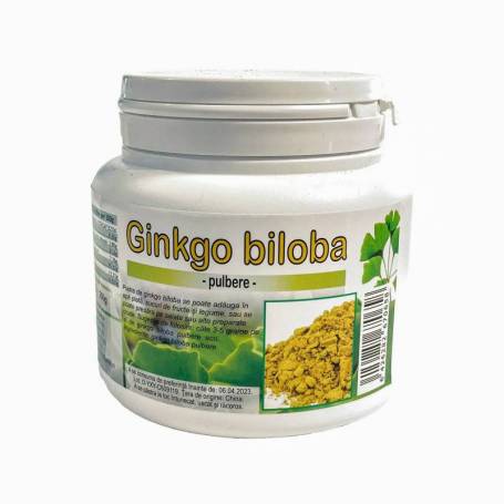 Ginkgo Biloba pulbere, 200g - Deco Italia