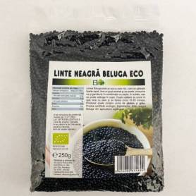 Linte neagra Beluga, eco-bio, 500g - Deco Italia